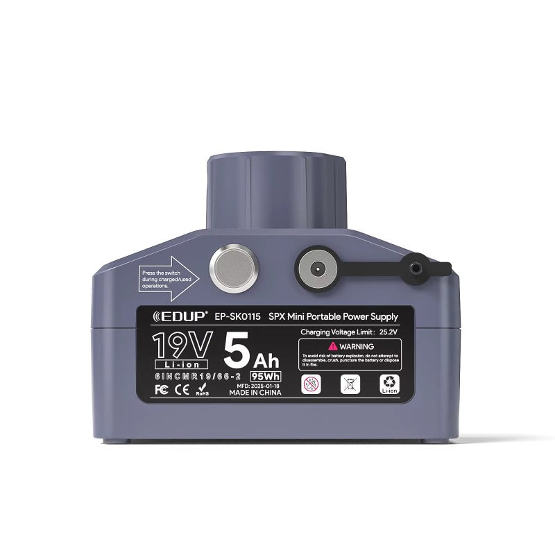 EDUP Portable Power Supply for Starlink Mini Dish 95Wh Outdoor Waterproof Portable Power Supply with DC Output Port