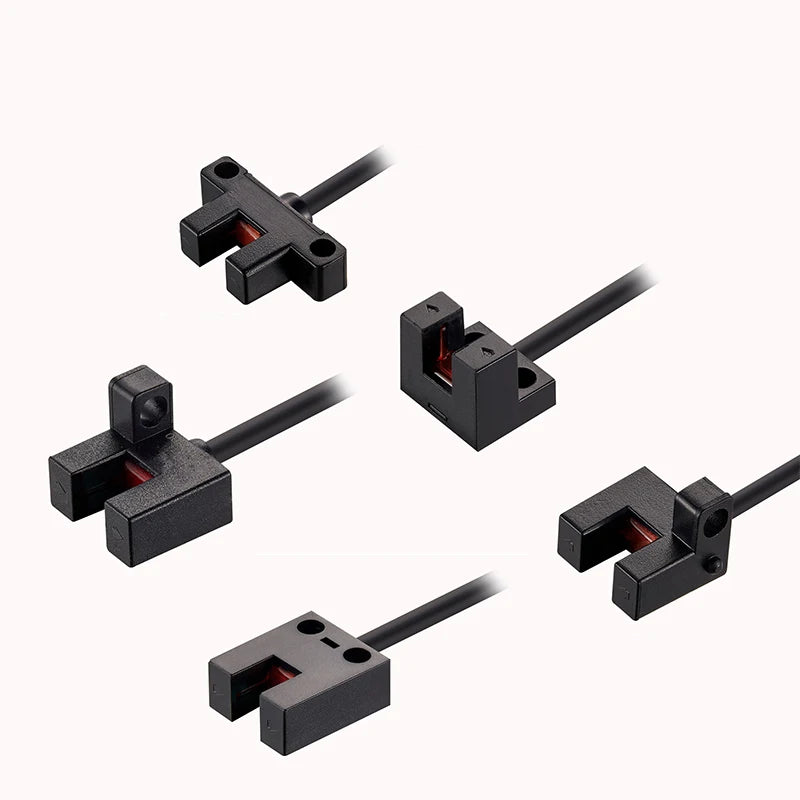 OEM 5mm u-type photoelectric switch optical sensor with 3KHZ high-speed response slot sensor