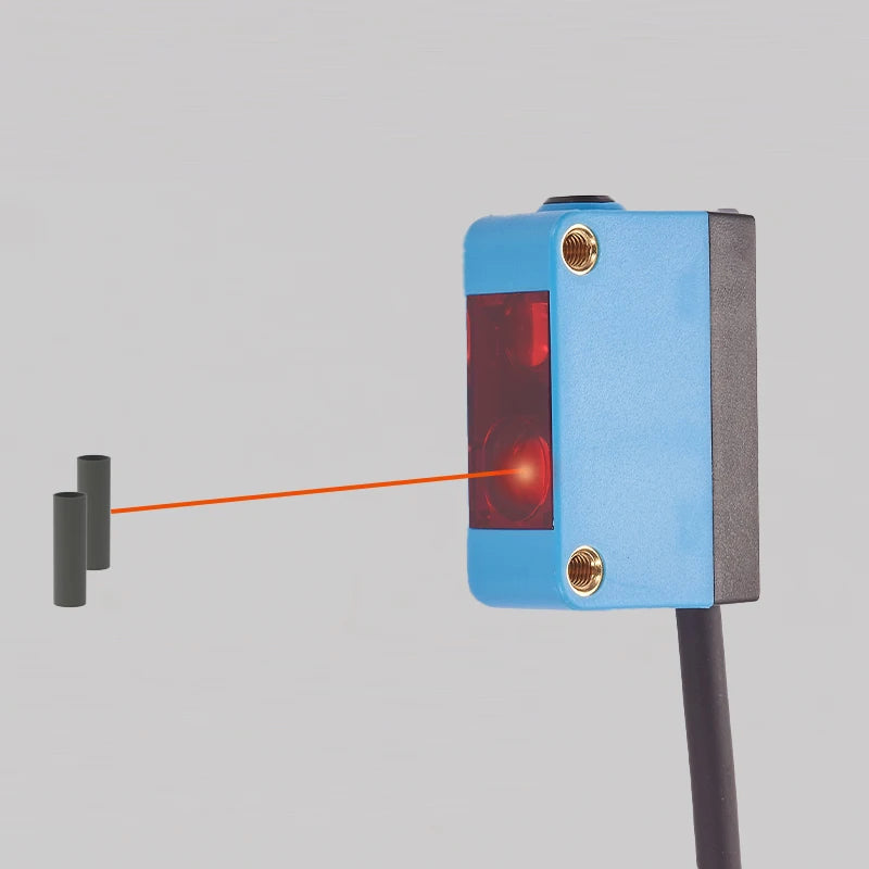 Small light spot laser photoelectric sensor BGS square photoelectric switch proximity sensor NPN PNP