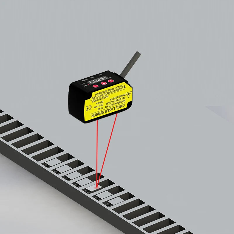 OEM 0.01 mm high precision Cmos laser sensor ranging displacement sensor RS485 communication analog