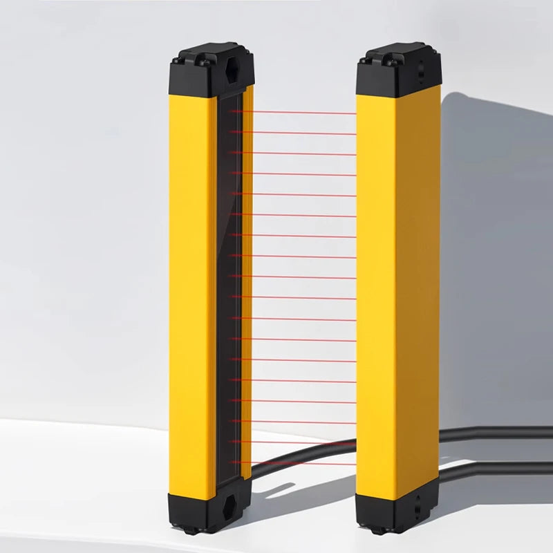 The front ultra-thin safety light curtain grating sensor passes through the beam photoelectric sensor