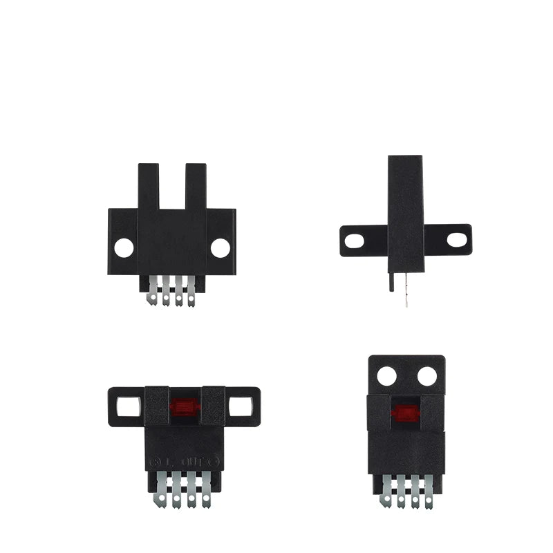 Fork type photoelectric switch sensor, limit switch, DC5-24V optical sensor with lead