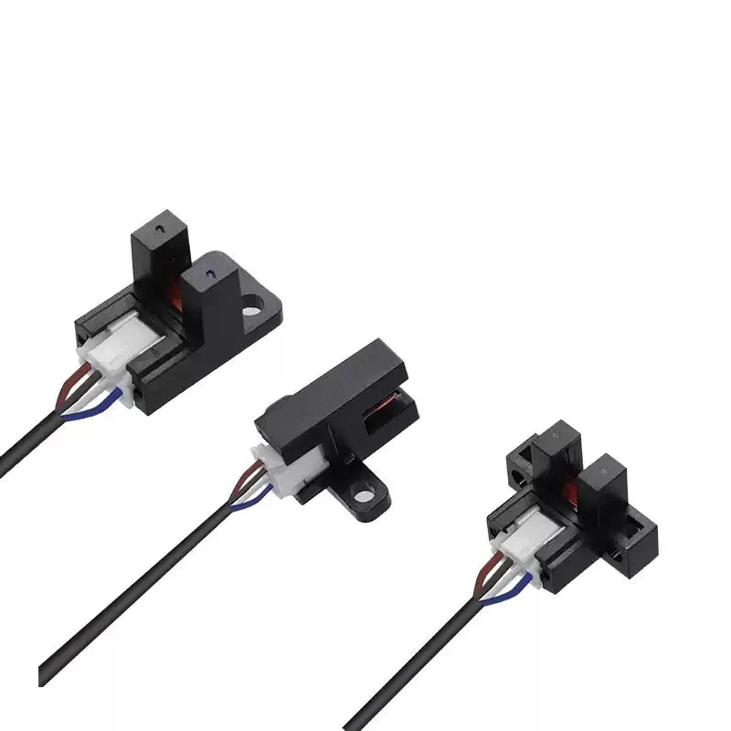 Fork type photoelectric sensor switch industrial optical sensor, split type groove sensor