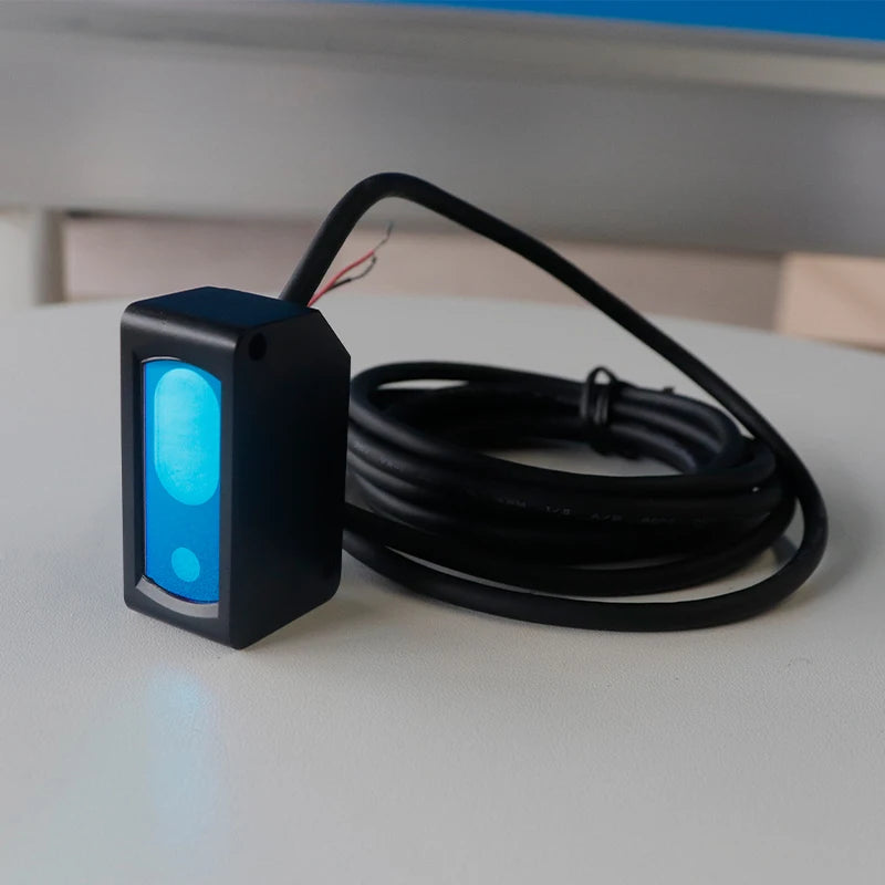OEM 0.01 mm high precision Cmos laser sensor ranging displacement sensor RS485 communication analog