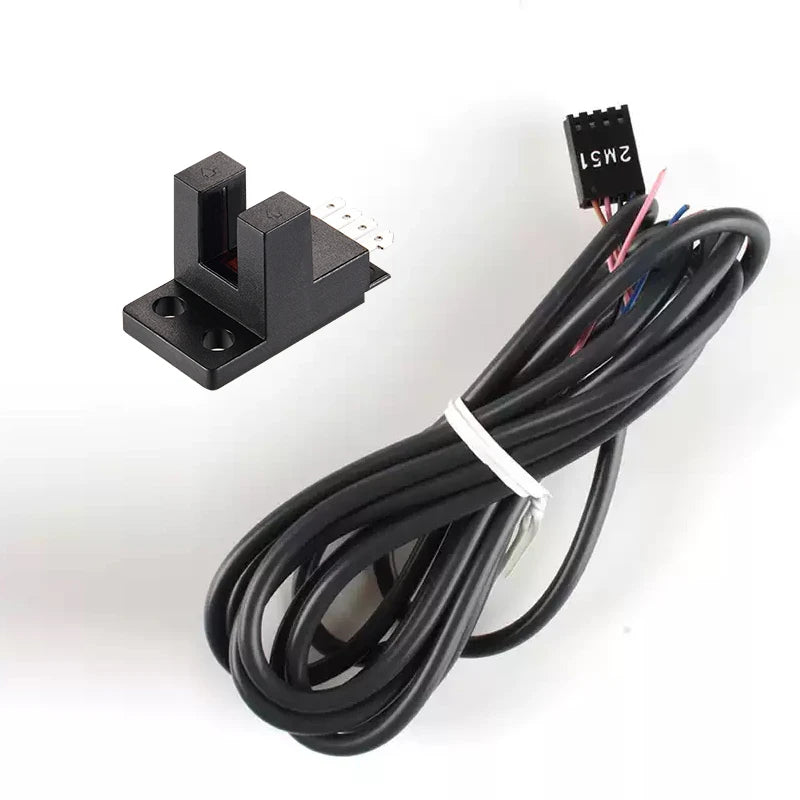 Fork type photoelectric switch sensor, limit switch, DC5-24V optical sensor with lead