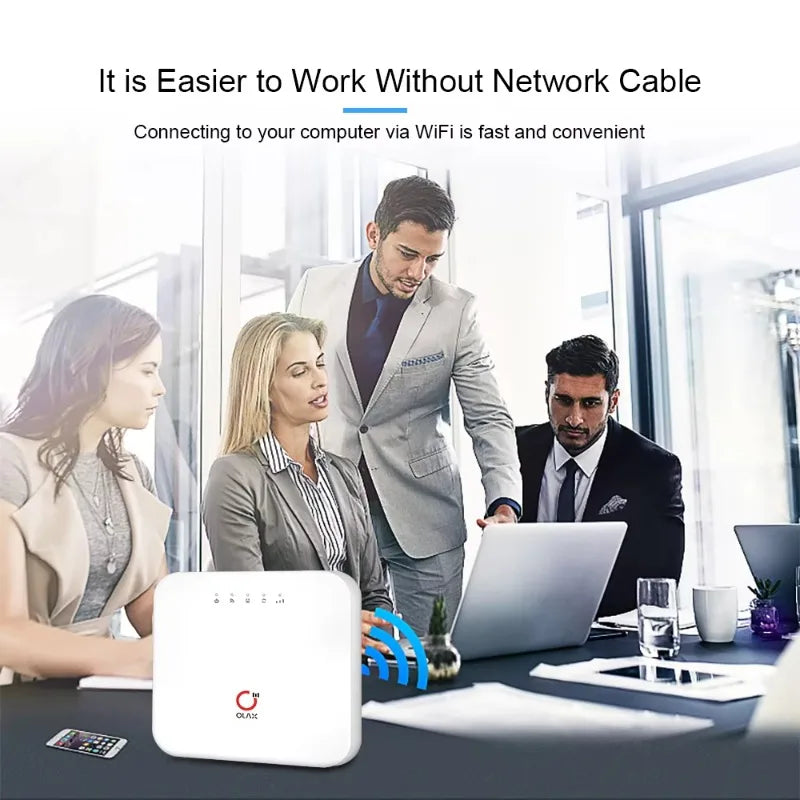 OLAX AX6 Pro Europe Portable 4G Wifi Router 4000mah Battery LAN Port Modem CPE 2.4G SIM Card Slot