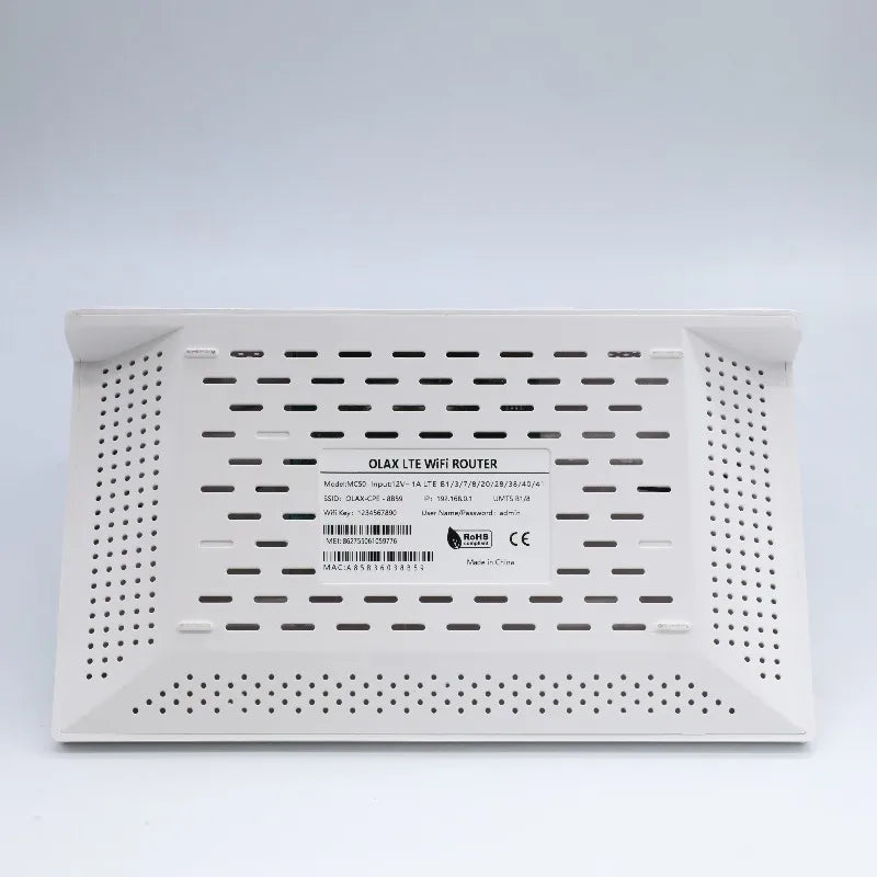 OLAX MC50 Smart Home 4G CPE 4 Antenna WiFi Modem Mobile Wifi Router Hotspot Sim Card Slot 4G Router for Home