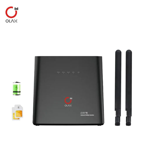Olax Ax9 Pro Lte Unlocked B1/3/7/8/28ab/38/39/40 Wifi 4g Router External Antenna With Sim Card 4g Wifi Router