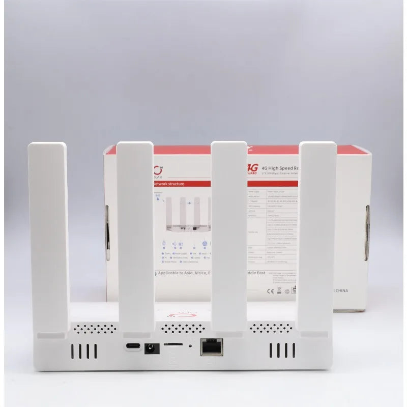OLAX MC50 Smart Home 4G CPE 4 Antenna WiFi Modem Mobile Wifi Router Hotspot Sim Card Slot 4G Router for Home
